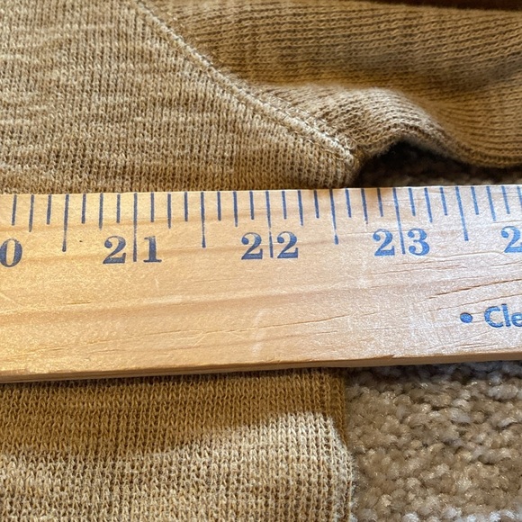 Eddie Bauer Cozycore Crew Neck L/S Cotton Knit  Sweater Autumnal Gold Size XL - Picture 7 of 11